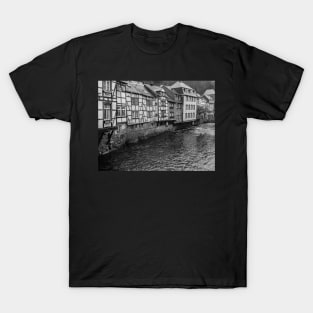 Waterside properties on the River Rur T-Shirt